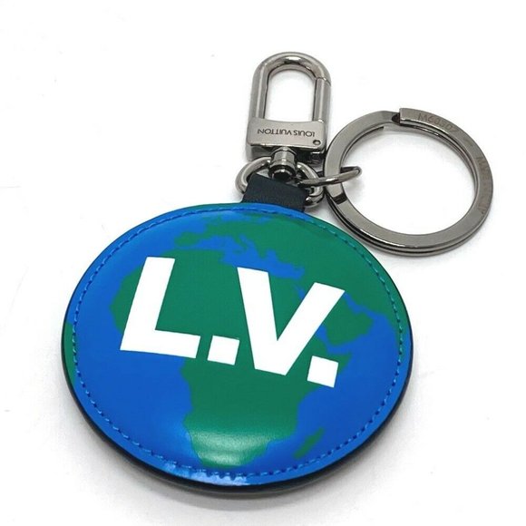 AUTHENTIC LOUIS VUITTON M68307 Monogram Porte Crepadid charm Key Holder Brown x - Picture 1 of 8